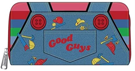 LOUNGEFLY Childs Play Chucky Cosplay Ziparound Wallet