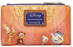 LOUNGEFLY Disney Beauty and The Beast Ballroom Scene Wallet