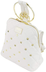 LOUNGEFLY Star Wars White Gold Rebel Hardware Mini Backpack