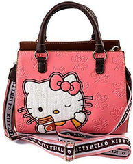 Loungefly Sanrio Hello Kitty Pumpkin Spice Latte Wave Crossbody Bag