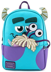 LOUNGEFLY Disney Sully with Boo Pouch Cosplay Womens Double Strap Shoulder Bag Purse