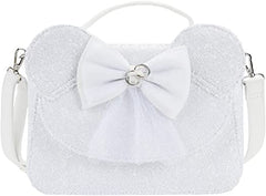LOUNGEFLY Disney Minnie Sequin Wedding Crossbody Bag