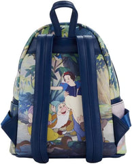 LOUNGEFLY Disney Snow White Scenes Womens Double Strap Shoulder Bag Purse