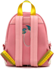 LOUNGEFLY Disney Cinderella Peek A Boo Womens Double Strap Shoulder Bag Purse