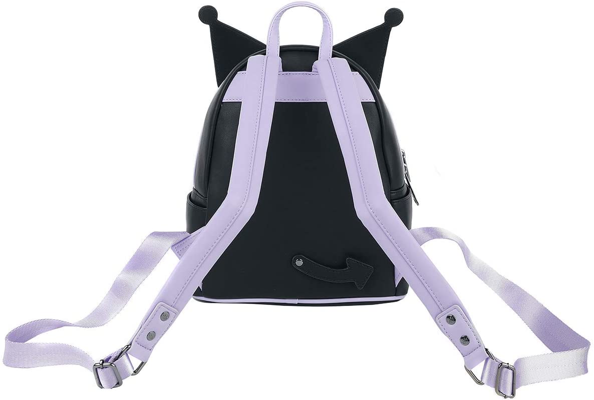 hello kitty kuromi cosplay mini backpack LOUNGEFLY Sanrio Hello Kitty Kuromi Cosplay Adult Womens Double Strap – ShopHippo