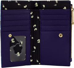LOUNGEFLY Scooby-Doo Monster Chase Glow in the Dark Flap Wallet