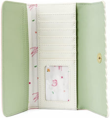 LOUNGEFLY Disney Bambi Springtime Gingham Trifold Wallet