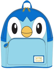 LOUNGEFLY Pokemon Piplup Cosplay Womens Double Strap Shoulder Bag Purse