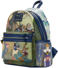 LOUNGEFLY Disney Snow White Scenes Womens Double Strap Shoulder Bag Purse
