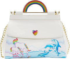 Loungefly 's Lisa Frank Markie Reflection Crossbody Bag