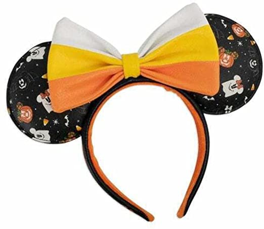 Loungefly Disney Gingerbread AOP Patent Bow Heart Ears Headband