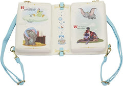 LOUNGEFLY Disney Dumbo Book Series Convertible Crossbody Dumbo One Size