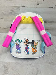 LOUNGEFLY Disney Mousercise Womens Double Strap Shoulder Bag Purse