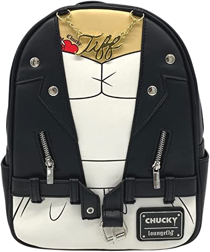 LOUNGEFLY Bride of Chucky Tiffany Double Strap Shoulder Bag