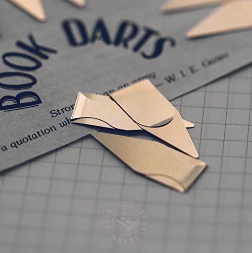 Book Darts Lijn Markers 125 Count Tin Brons door Book Darts Book Darts Lijn Markers 125 Count Tin Brons door Book Darts