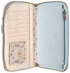 LOUNGEFLY Winnie the Pooh 95th Anniversary Zip Around Wallet
