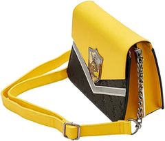 LOUNGEFLY Harry Potter Hufflepuff Chain Strap Crossbody Bag