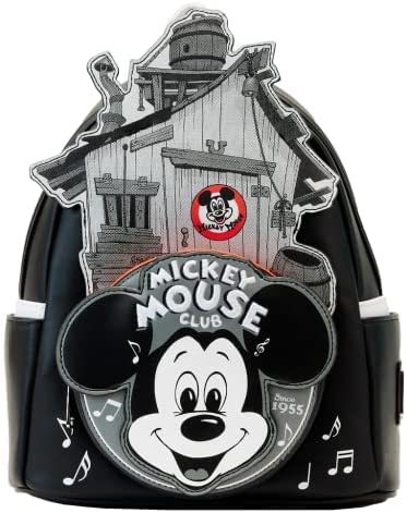 LOUNGEFLY Disney100 Mickey Mouse Club Double Strap Shoulder Bag