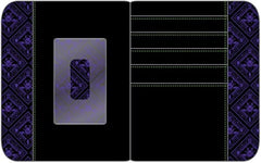 LOUNGEFLY Disney The Princess and the Frog Dr. Facilier Glow in the Dark Zip Around Wallet