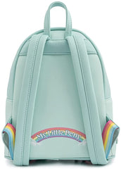 Loungefly My Little Pony Rainbow Light Blue-Rainbow Mini Backpack