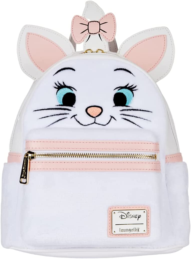 LOUNGEFLY x Disney Marie Aristocats Cosplay Mini Backpack