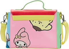 Loungefly Hello Kitty & Friends Color Block , Red Crossbody Bag