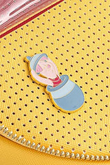 Loungefly Disney Winnie the Pooh Pin Collector , Amarillo Backpack