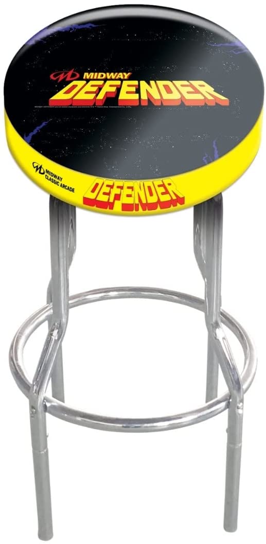 Arcade1up Classic 2024 Pac-Man Ghost Chase Adjustable Stool 21.5