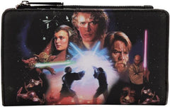 Loungefly Star Wars Trilogy 2 Flap Wallet