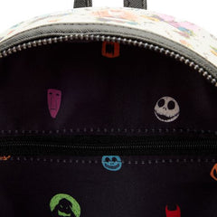 LOUNGEFLY Nightmare Before Christmas Glow-in-the-Dark Mini Backpack