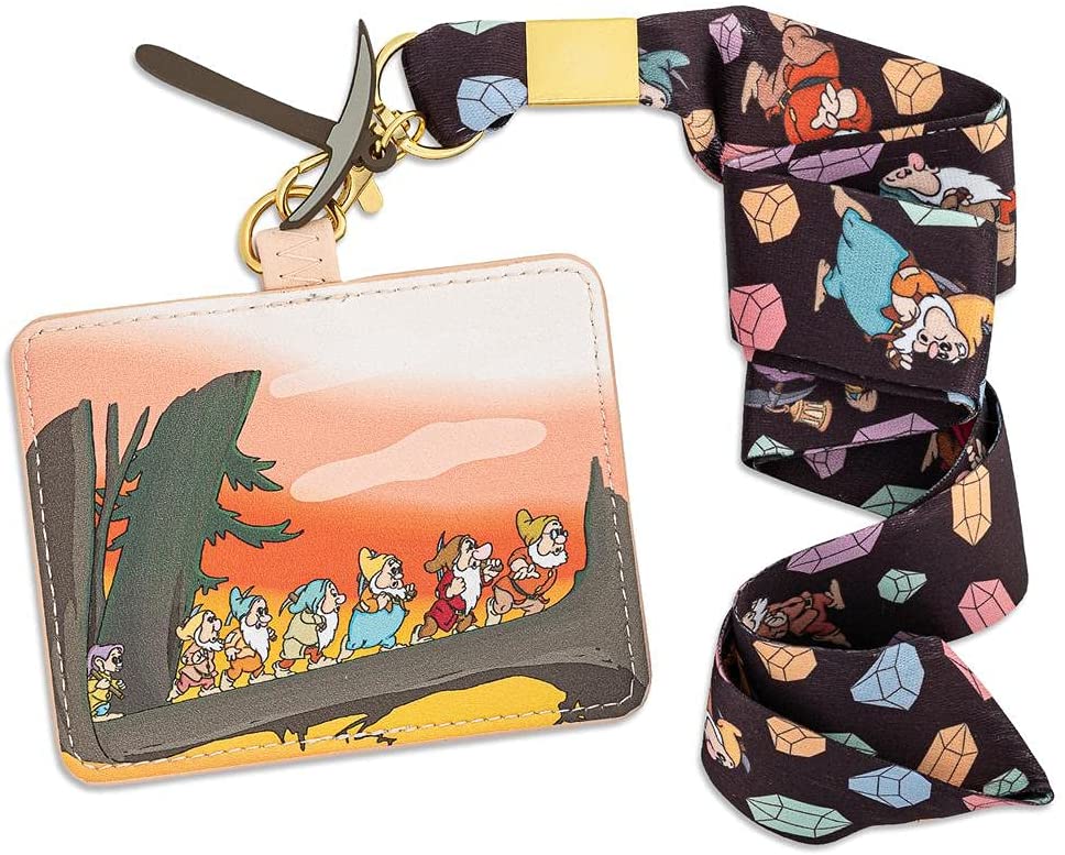 Loungefly Disney Snow White Seven Dwarfs Lanyard