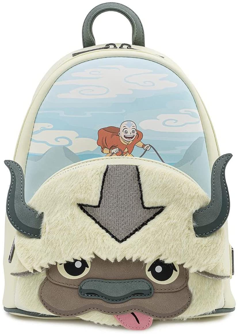 Loungefly Nickelodeon Avatar Aang Appa Double Strap Shoulder Bag