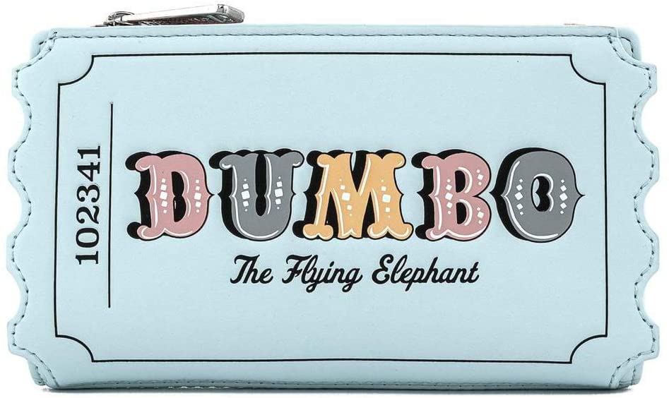 LOUNGEFLY Disney Dumbo Circus Ticket Flap Wallet