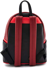 LOUNGEFLY Deadpool Merc with a Mouth Cosplay Womens Double Strap Shoulder Bag Purse
