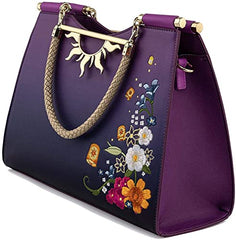 Loungefly Disney Tangled Floating Lights Hardware Vegan Crossbody Bag