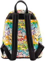 LOUNGEFLY Pokemon Ombre Womens Double Strap Shoulder Bag Purse