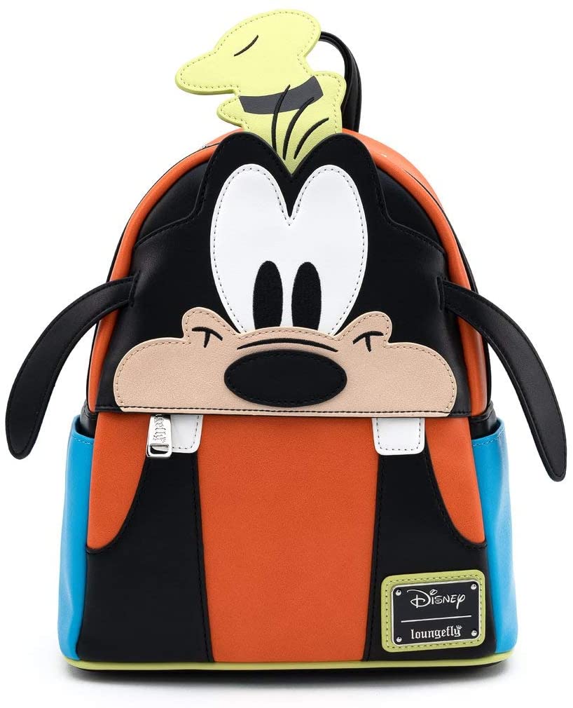 LOUNGEFLY Disney Goofy Cosplay Womens Double Strap Shoulder Bag Purse