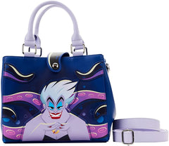 LOUNGEFLY The Little Mermaid Ursula Plotting Glow Crossbody Bag