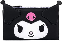 LOUNGEFLY Sanrio Hello Kitty Kuromi Cosplay Flap Wallet