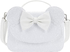 LOUNGEFLY Disney Minnie Sequin Wedding Crossbody Bag