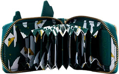 LOUNGEFLY Harry Potter Golden Hogwarts Accordion Wallet