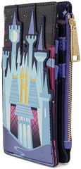 LOUNGEFLY Disney Cinderella Castle Series Flap Wallet