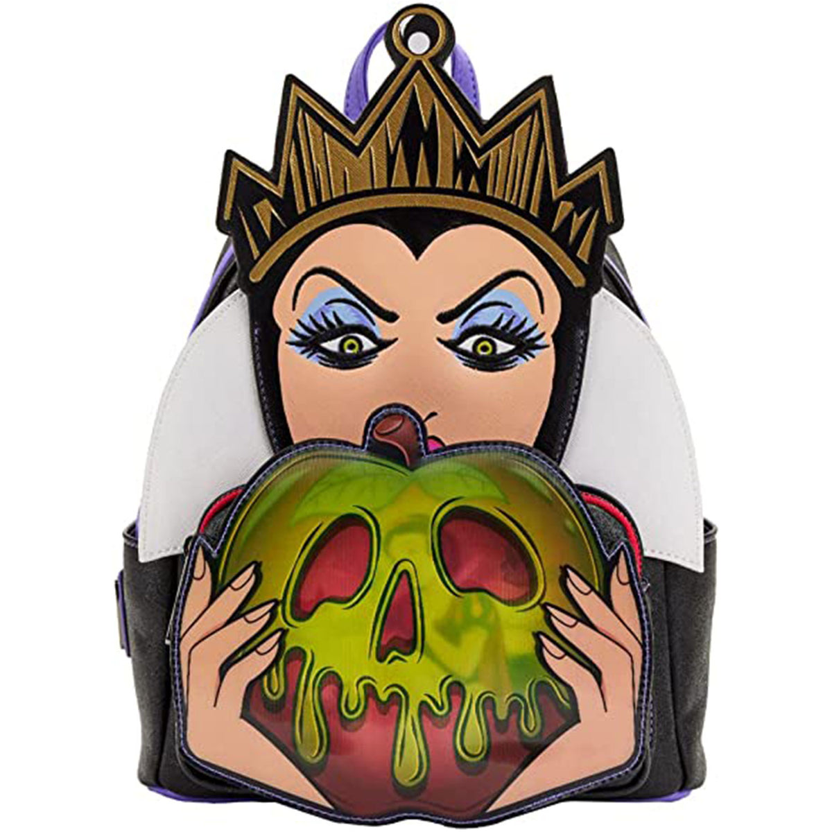LOUNGEFLY Disney Villains Evil Queen Apple Mini Backpack