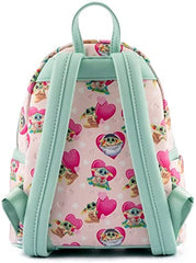LOUNGEFLY Mandalorian Grogu Valentines Mini Backpack