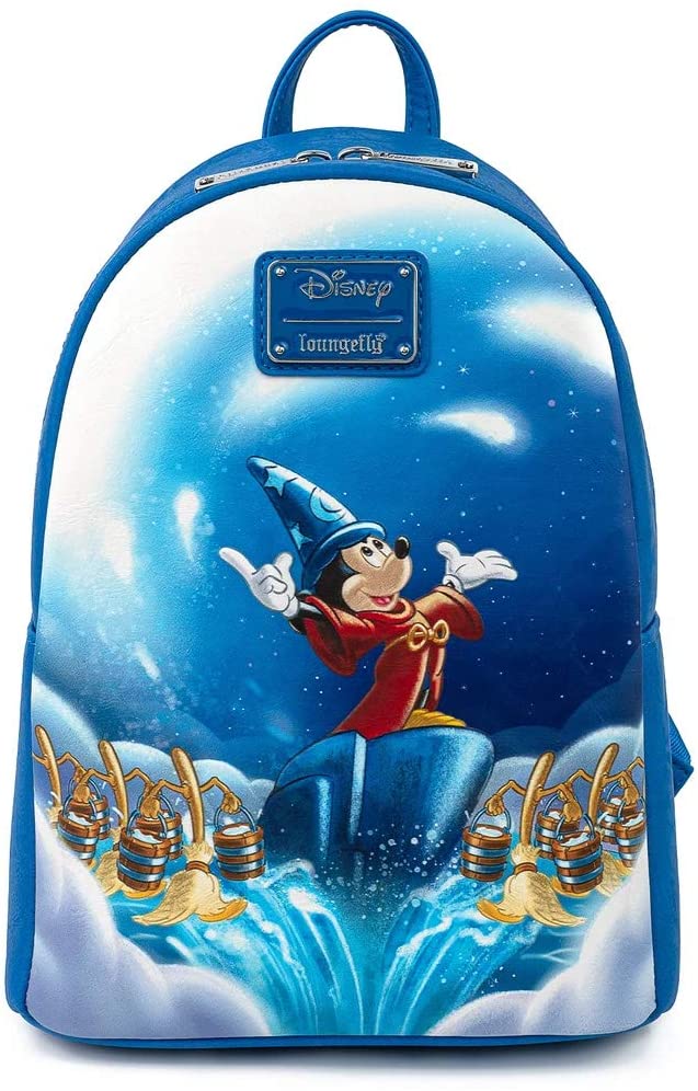 Loungefly Disney Sorcerer Mickey Mouse Double Strap Shoulder Bag
