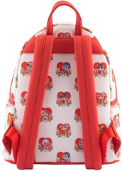 LOUNGEFLY Women's Funko Villainous Valentines Double Strap Shoulder Bag Purse