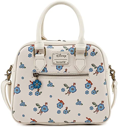 LOUNGEFLY Disney Fox and Hound Floral Crossbody Bag
