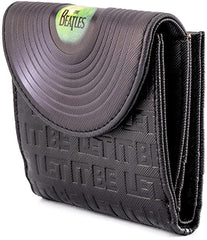 LOUNGEFLY The Beatles Let It Be Vinyl Record Faux Leather Wallet