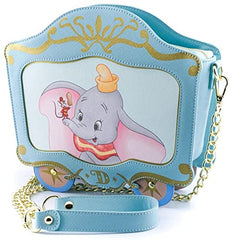 LOUNGEFLY Disney Dumbo 80th Anniversary Train Car Crossbody Bag