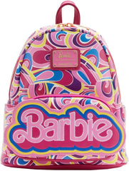 LOUNGEFLY Barbie Totally Hair 30th Anniversary Womens Double Strap Shoulder Bag Purse